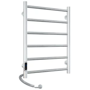 Полотенцесушитель электрический Laris Джаз П6 60х40 левый Хром глянцевый 73207469