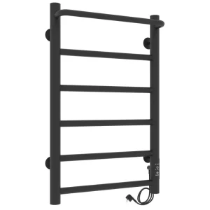 Полотенцесушитель электрический Laris Прайм П6 60х40 правый Черный матовый 73207593