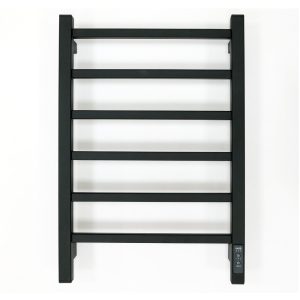 Полотенцесушитель электрический Grois Alex 40х60 Черный матовый GR101 40х60 П6 9005 U
